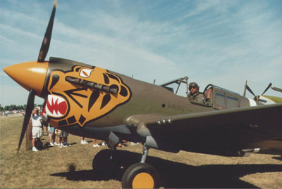 Dick Thurman's P-40K