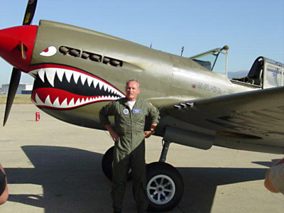 Tony Banta's P-40E